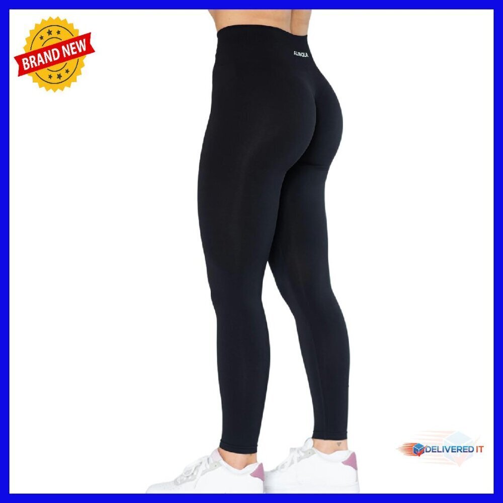 High Waist Seamless Leggings Women's 7/8 Length Workout Fitness Active Pants
